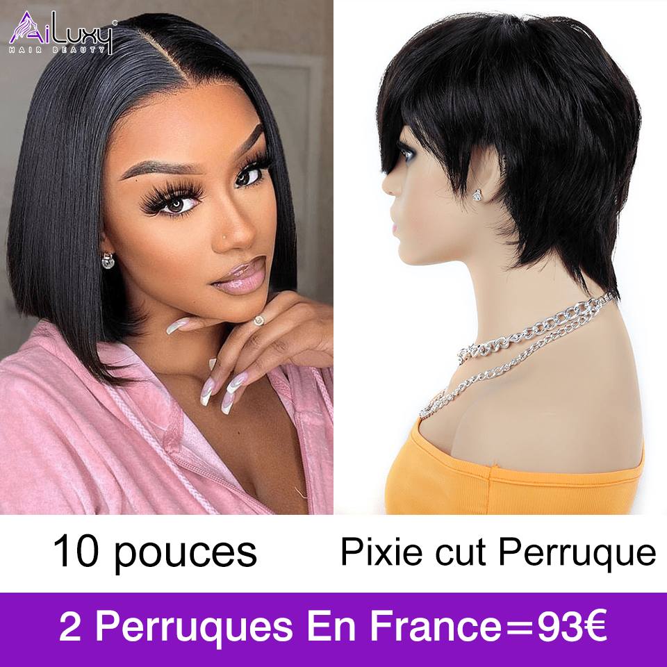 AILUXY HAIR FR 4x4 Lace Perruque Vente En Gros Numéro 8