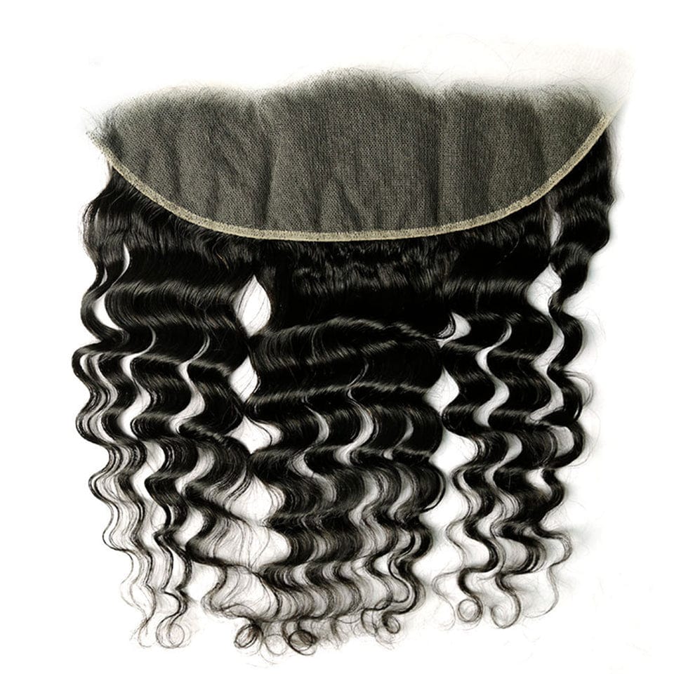 AILUXY Cheveux 13x4/13x6 HD Lace Frontal Natural Wave Dentelle Invisible 100% Cheveux Humains