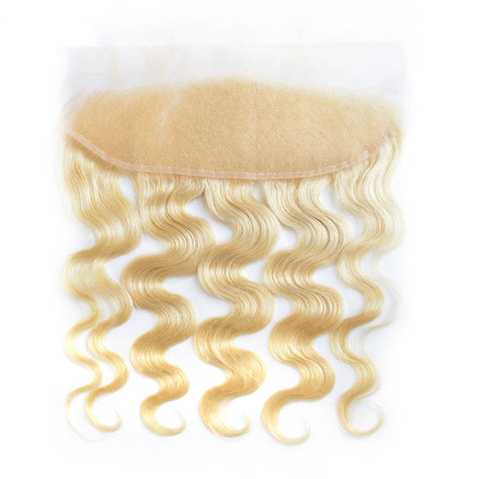 AILUXY Cheveux 13x4 Lace Frontal Body Wave Blond 613 100% Cheveux Humains