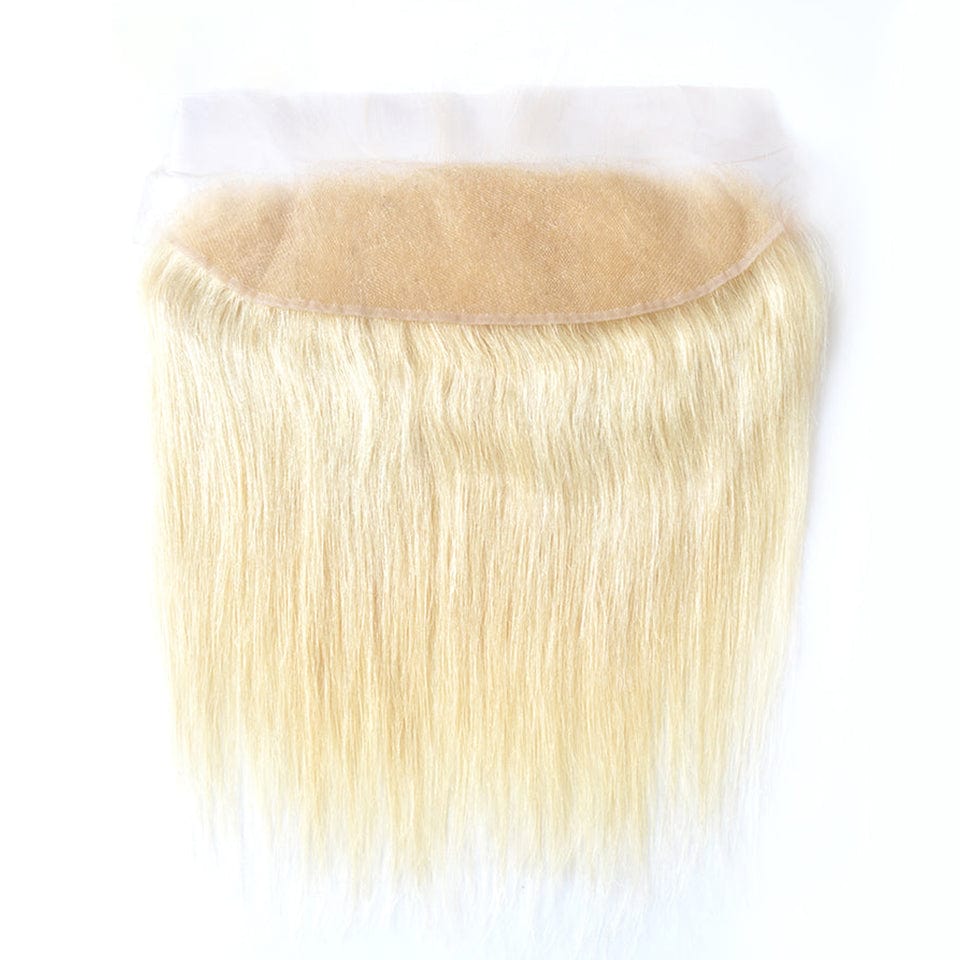 AILUXY Cheveux 13x4 Lace Frontal Lisse Blond 613 100% Cheveux Humains