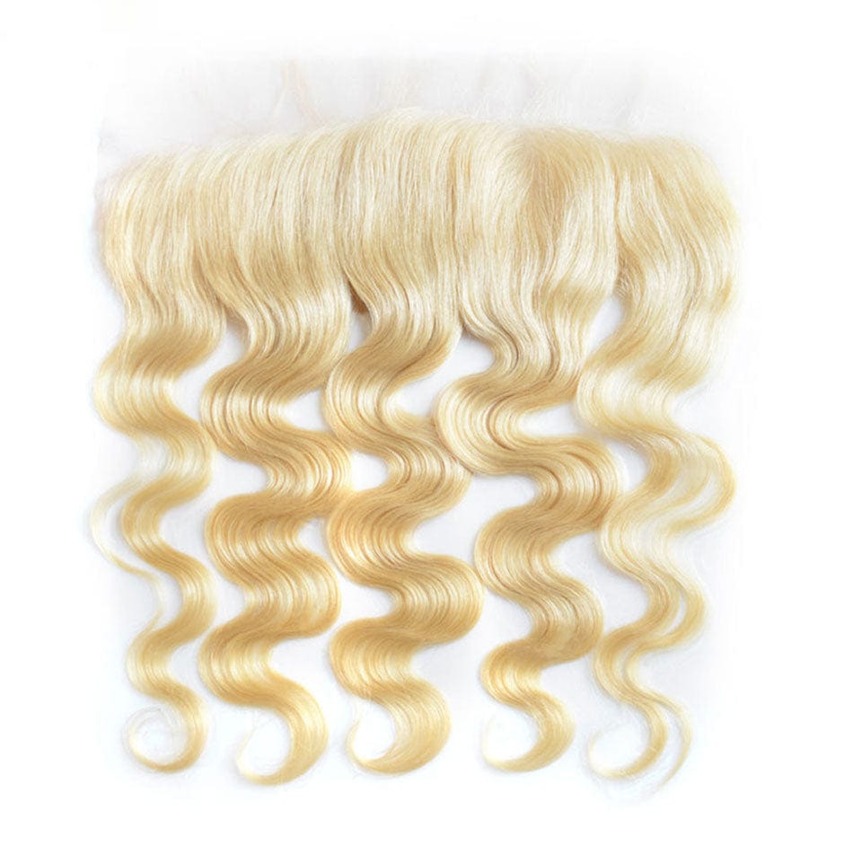 AILUXY Cheveux 13x4 Lace Frontal Body Wave Blond 613 100% Cheveux Humains