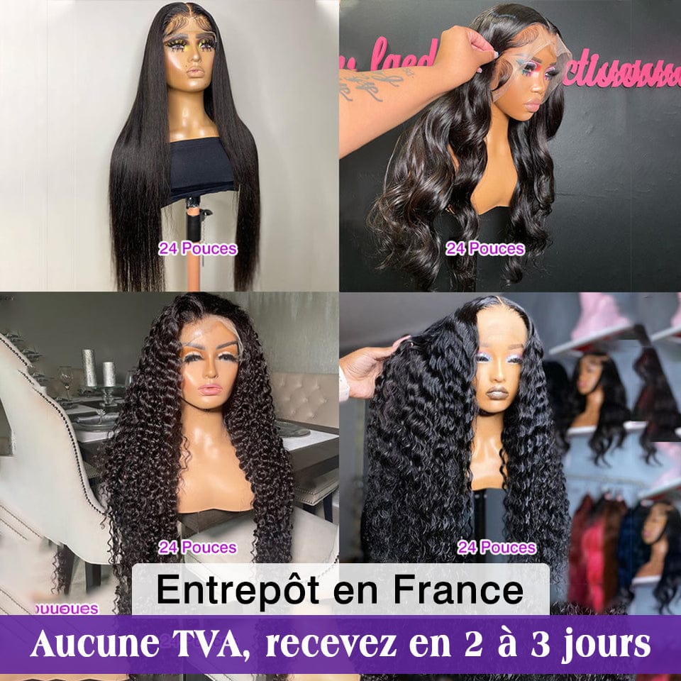 AILUXY À PRIX CASSÉ 4 Perruques 13x4 Lace