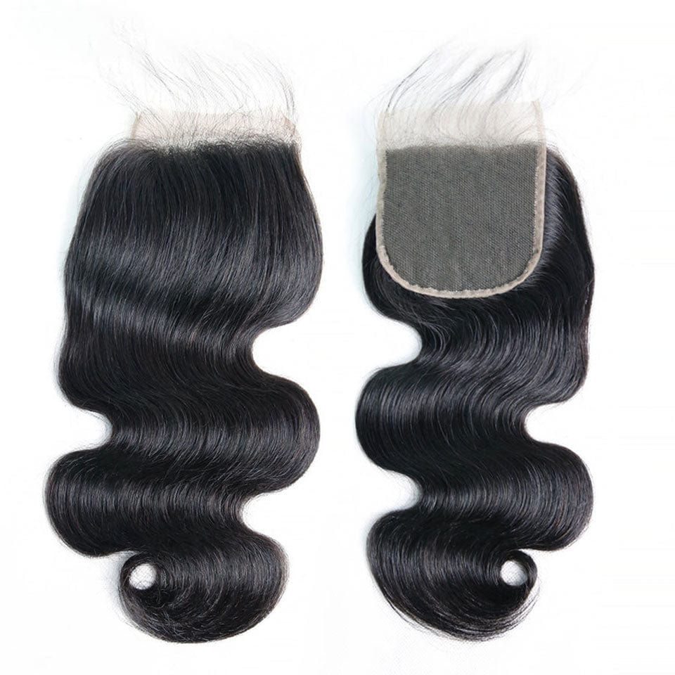 AILUXY Cheveux 4x4/5x5 HD Lace Closure Body Wave Dentelle Invisible 100% Cheveux Humains